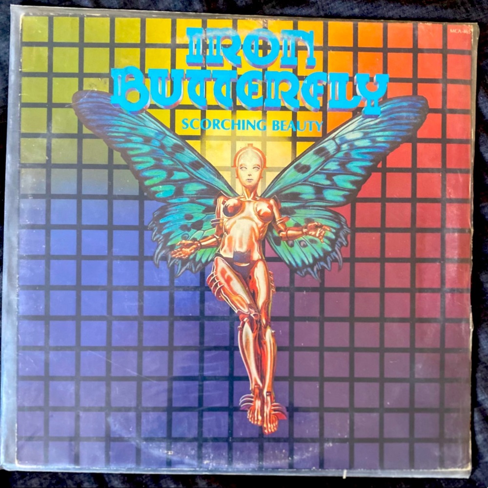 1975 Vintage Iron Butterfly Vinyl Record